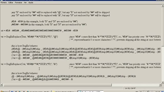 RegEx - Replace Enclosed Character or String Only (AutoHotKey) смотреть онлайн