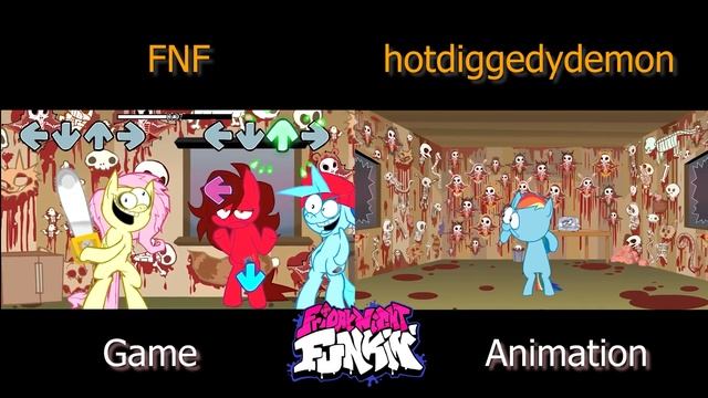 Friday Night Funkin' VS Fluttershy - FNF GAME vs ANIMATION / FNF Mod смотреть онлайн