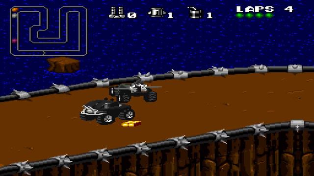 Rock n' Roll Racing (SNES) - Part 6: Bogmire Division A (Warrior) смотреть онлайн