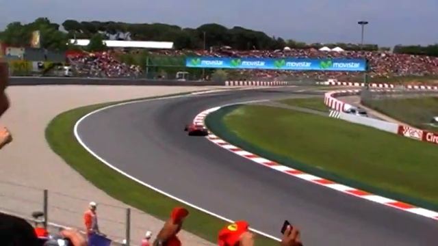Viana En F1 Montmelo 2010 Carrera 2/2
