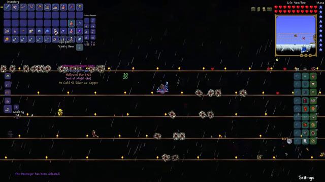 How to get Destroyer Mask vanity item - Terraria смотреть онлайн
