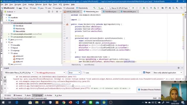 Tugas 7 - 1202170023 AsyncTask, AsyncTask and AsyncTaskLoader, Broadcast receivers смотреть онлайн