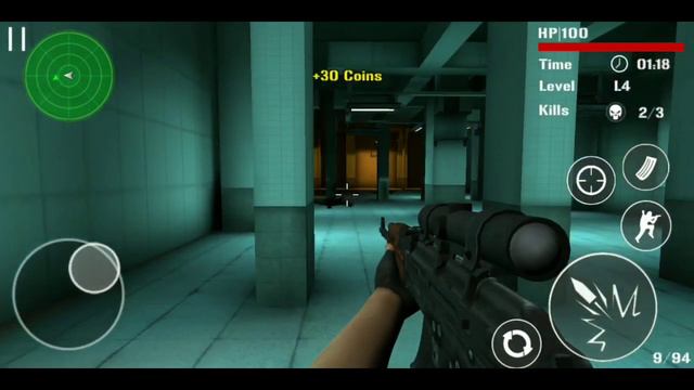 Counter Terrorist Shoot( Ataque contra terroristas)🔻Jogando de SVD - Android Gameplay смотреть онлайн