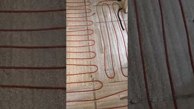 теплый пол кабельный , монтаж смотреть онлайн