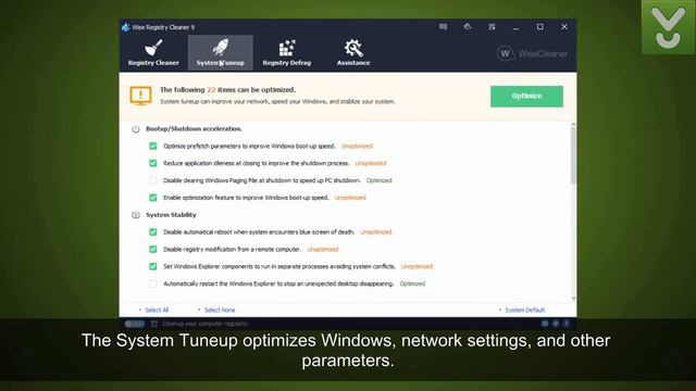 Wise Registry Cleaner - Find and fix Registry issues - Download Video Previews смотреть онлайн