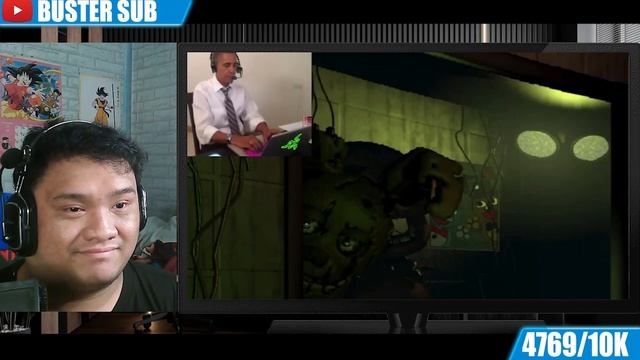 Buster Reaction to | US Presidents Play Five Nights at Freddy's 3 (FNAF 3) FULL SERIES смотреть онлайн