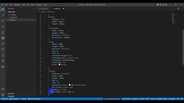 Book Page Flip using HTML and CSS || Slayer Sage смотреть онлайн