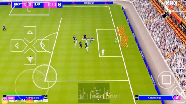 اخيرا تحميل لعبة PES 2024 لمحاكي PPSSPP بآخر الإنتقالات بحجم صغير برابط مباشر بيس موبايل 2024