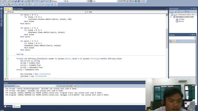 cara membuat absensi siswa di visual studio 2010 смотреть онлайн
