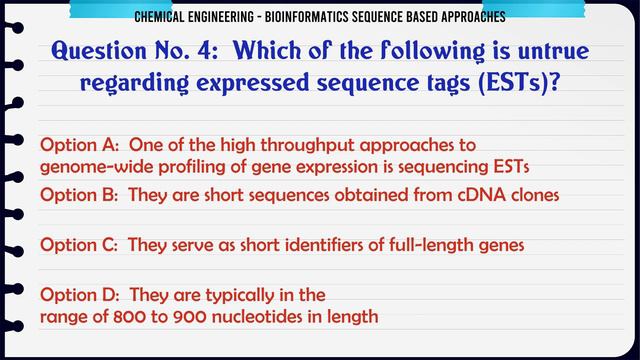 MCQ Questions Bioinformatics Sequence Based Approaches with Answers смотреть онлайн
