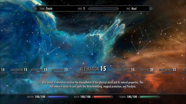 Let's Play Skyrim Part 1: Character Creation and Intro смотреть онлайн