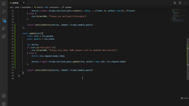 4. Custom Controllers to Ensure only You can Delete and Edit your own Posts смотреть онлайн