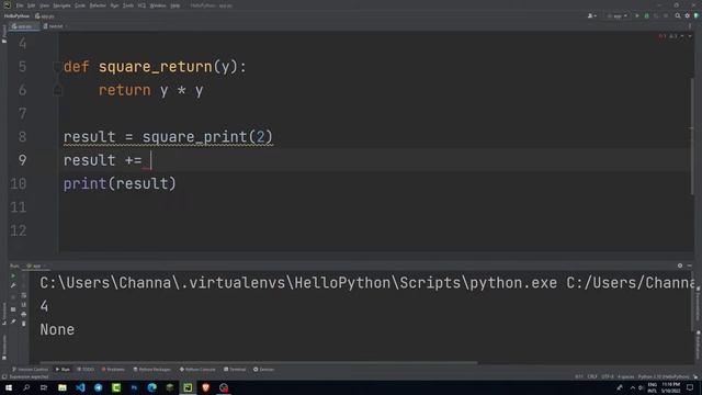 Python return vs print speak Khmer part 26 смотреть онлайн