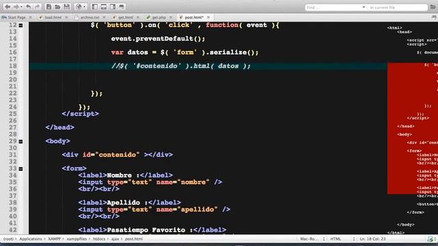 Ajax con JQuery 3 : funcion post смотреть онлайн