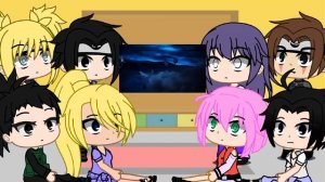 Naruto friends react Naruto as Gojo Satoru. Реакция друзей Наруто на его будущее гача.