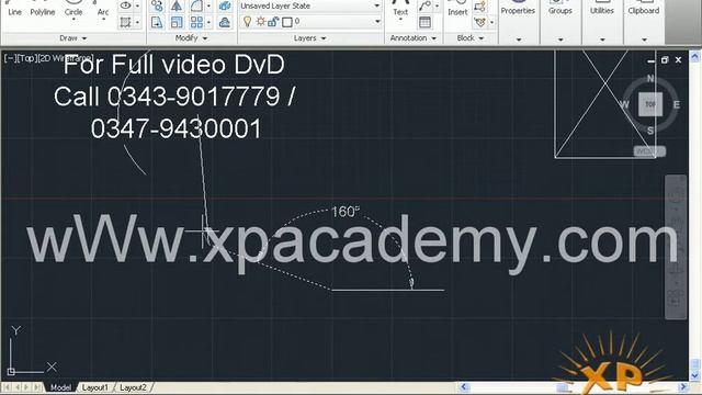 Rotate Commad use In AutoCAD 2013 lecture in Urdu смотреть онлайн