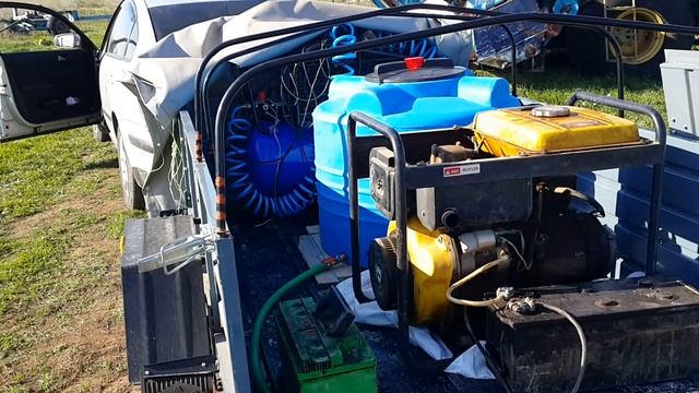 МТЗ-82. День 3. Подготовка к разборке.