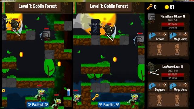 Vertical Drop Heroes HD - First Impressions - Multiplayer With The Good Sir Knight смотреть онлайн