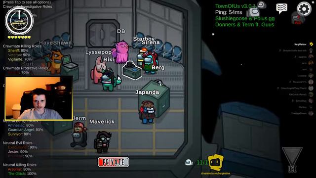 Town of Us! - Modded Among Us with Jorm смотреть онлайн