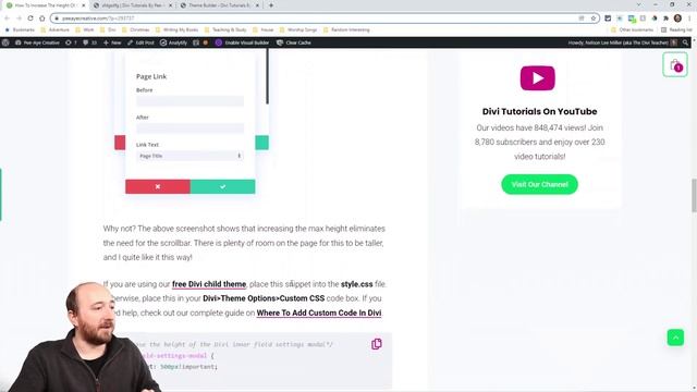 How To Increase The Height Of the Divi Builder Field Setting Modal UI смотреть онлайн
