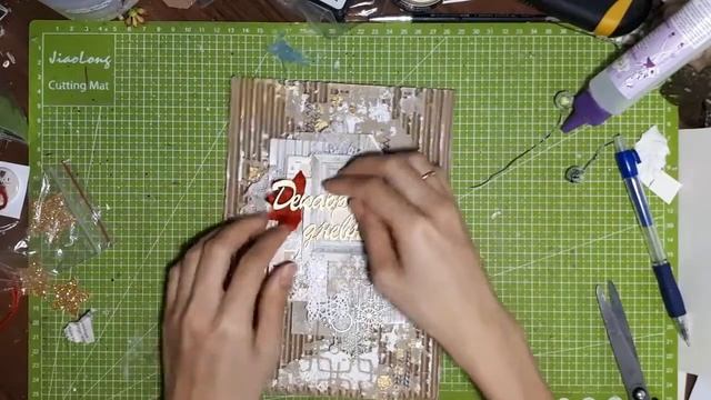 МК по декорированию обложки декабрьского дневника смотреть онлайн