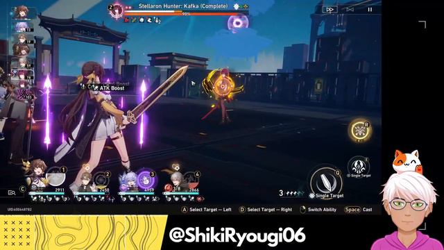 [Honkai Star Rail] SU 5 II Kafka 1st Clear Sushang Carry смотреть онлайн