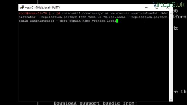 Repointing VMware VCSA 7 to an existing SSO domain смотреть онлайн