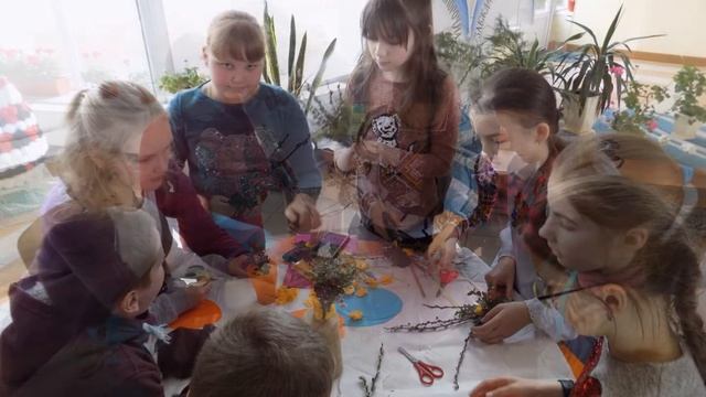 Майстер-клас із флористики.  НВК “Школа-садок I-III ступенів №38 м. Львова”