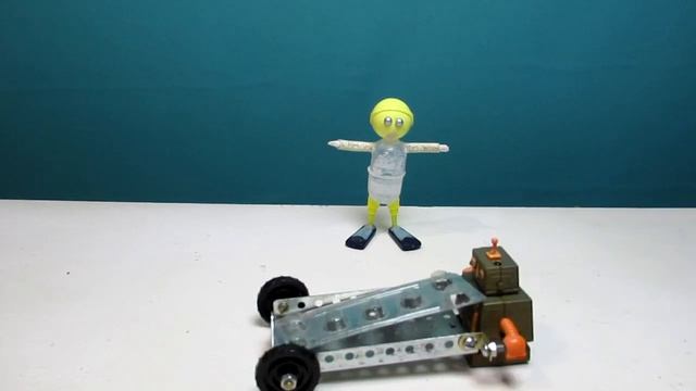 Сделал фигурку водолаза. Поделка своими руками. смотреть онлайн