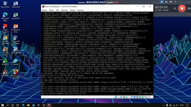 Convert CLI to GUI Debian 10. смотреть онлайн