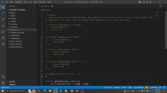 Generics in TypeScript | Explain with Example | 2023 | Coding Digital смотреть онлайн