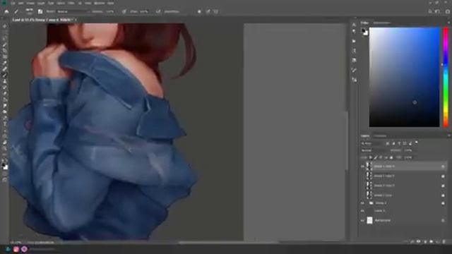Realistic Rendering on a Stylized Character - Painting Demo смотреть онлайн
