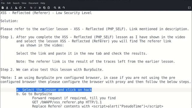 XSS Reflected Referer смотреть онлайн