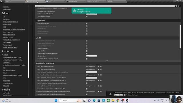 Android Packaging in unreal engine for testing on android implementation tutorial #unrealengine смотреть онлайн