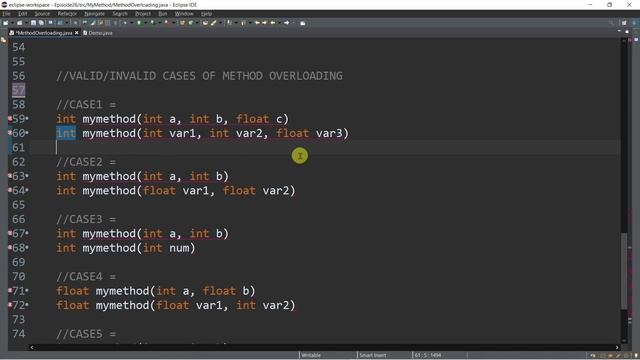 Java Tutorial #26?METHOD OVERLOADING | METHODS | Tagalog | English | Filipino | 2021 смотреть онлайн