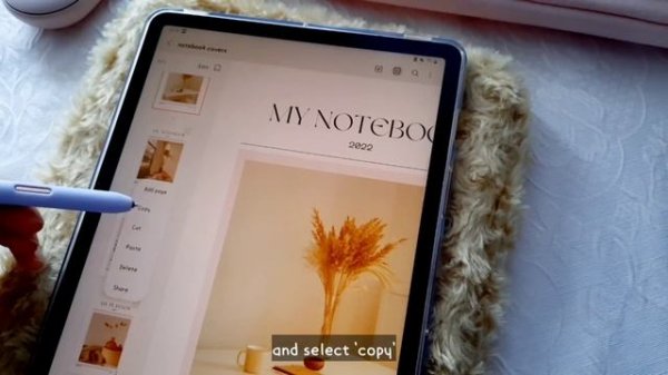 How to CHANGE NOTEBOOK COVERS on Samsung Notes? Aesthetic Notebook Covers? Samsung Notes Tutorials