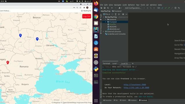 tag the trip react project смотреть онлайн