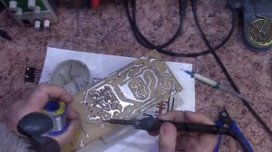 Сборка блока питания для индукционного нагревателя.