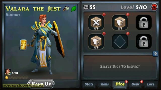 RPG Dice Adventure Android Gameplay (Offline Board RPG) смотреть онлайн