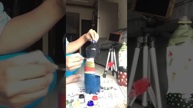 DIY Planters - New Obsession - My Balcony Decoration By Used Plastic Bottles