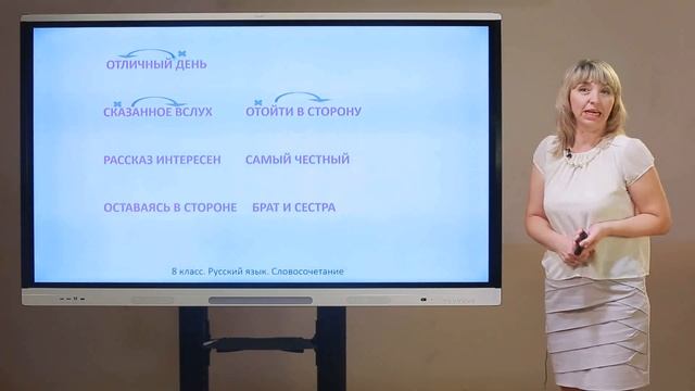 8 класс. Русский язык. Словосочетания