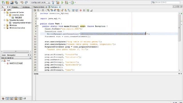 Conectar SQLite con Java JDBC смотреть онлайн
