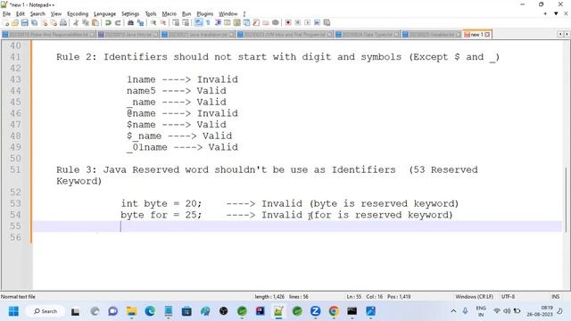 Java Naming Conventions | Methods | Variables | NSA IT-POINT #nsaitpoint смотреть онлайн