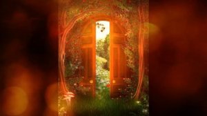 ФУТАЖ - волшебная дверь-  ДЛЯ ВИДЕОМОНТАЖА