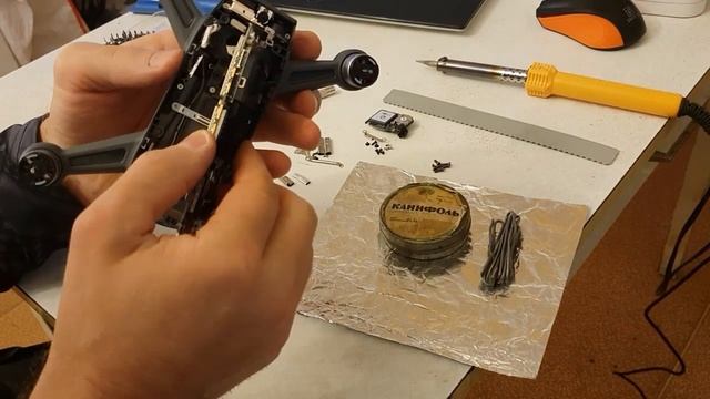 DJI Spark. Repair and disassembly. смотреть онлайн