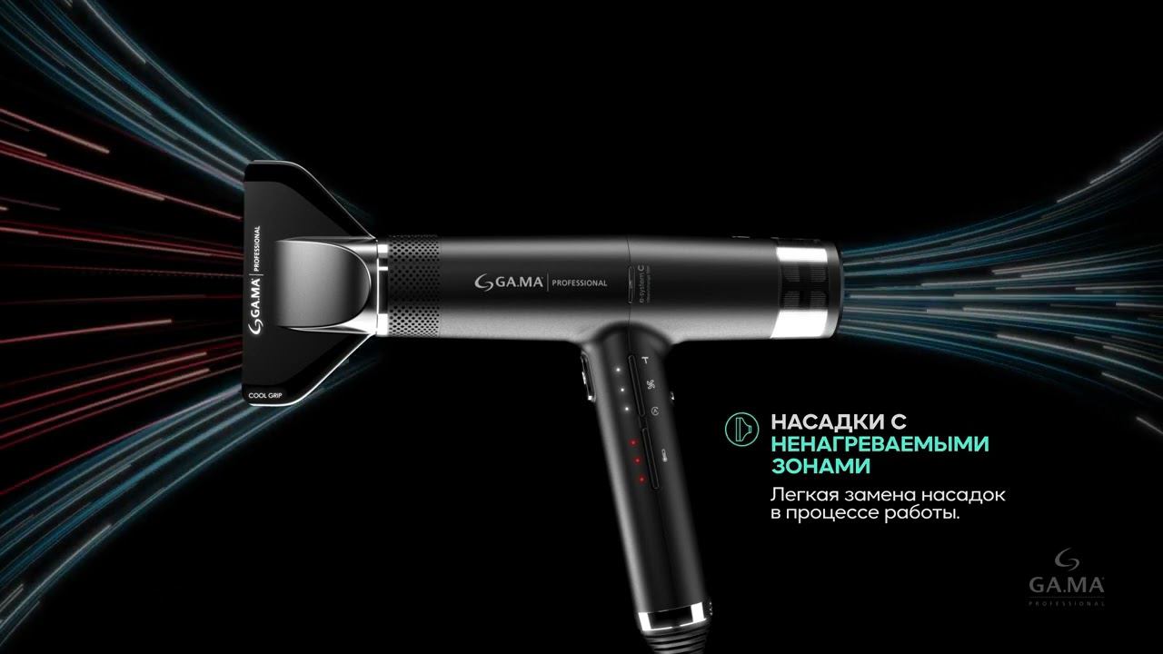 Модели фена IQ2 / IQ3 Perfetto - насадки с ненагреваемой зоной смотреть онлайн