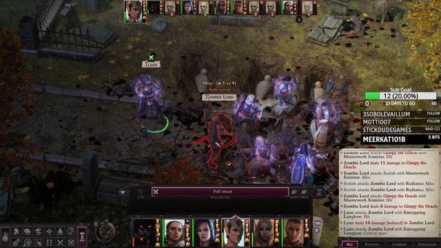 Pathfinder: Wrath of the Righteous - Gimpy the Damphir Oracle of DOOM - 30+ Hours In - Part 3 смотреть онлайн