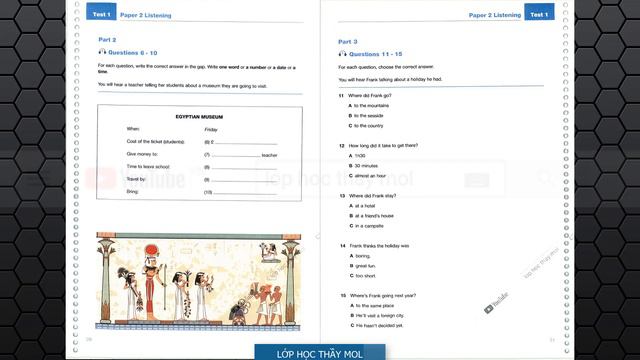 KET Listening 2020 TEST 1 - READY for A2 Key for Schools 8 Practice Tests смотреть онлайн