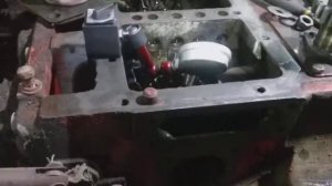 Т16 замена промежуточной шестерни привода НШ