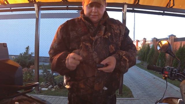 Установка ручек Koso на CF Moto